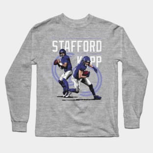 Matthew Stafford & Cooper Kupp Los Angeles R Duo Long Sleeve T-Shirt